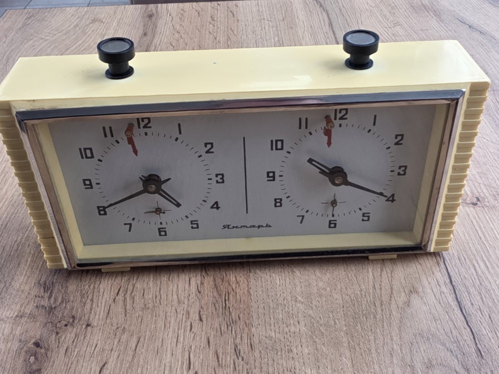 Vintage Jantar Chess Clock USSR  1980’s