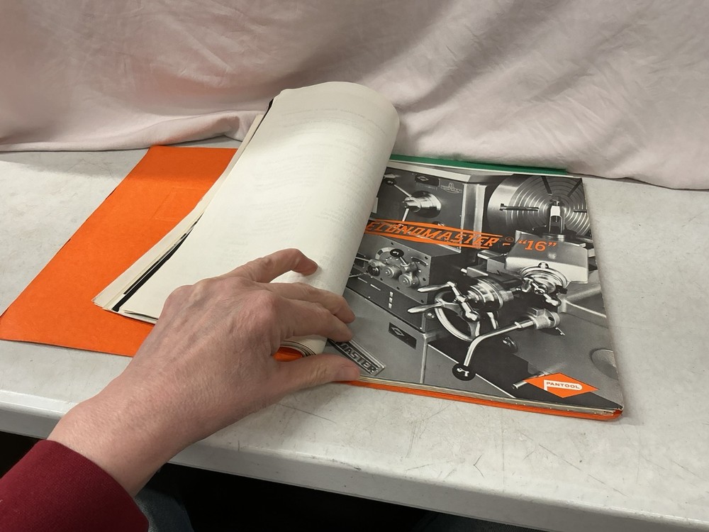 Pantool Machine Tools & Instruments Catalog Manual Lathes Grinders Balancing