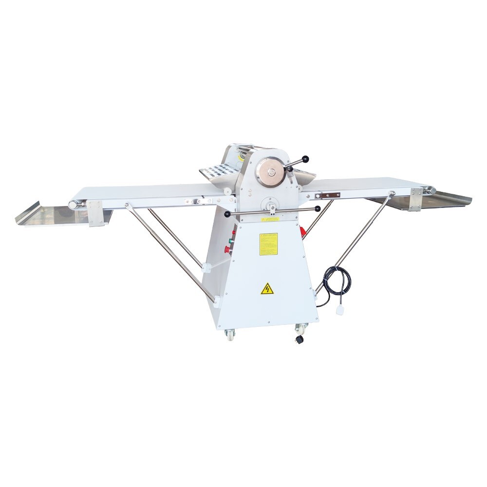 220V Commercial Danish Pastry Machine Dough Sheeter Roller Dough Press