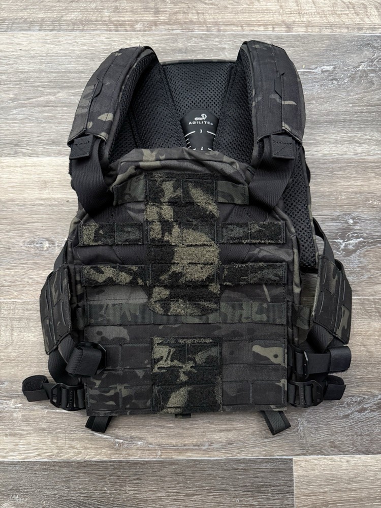 Agilite K-Zero Plate Carrier Multicam Black
