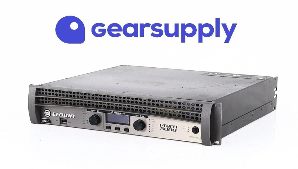 Crown Audio I-Tech 5000HD 2-Channel Amplifier