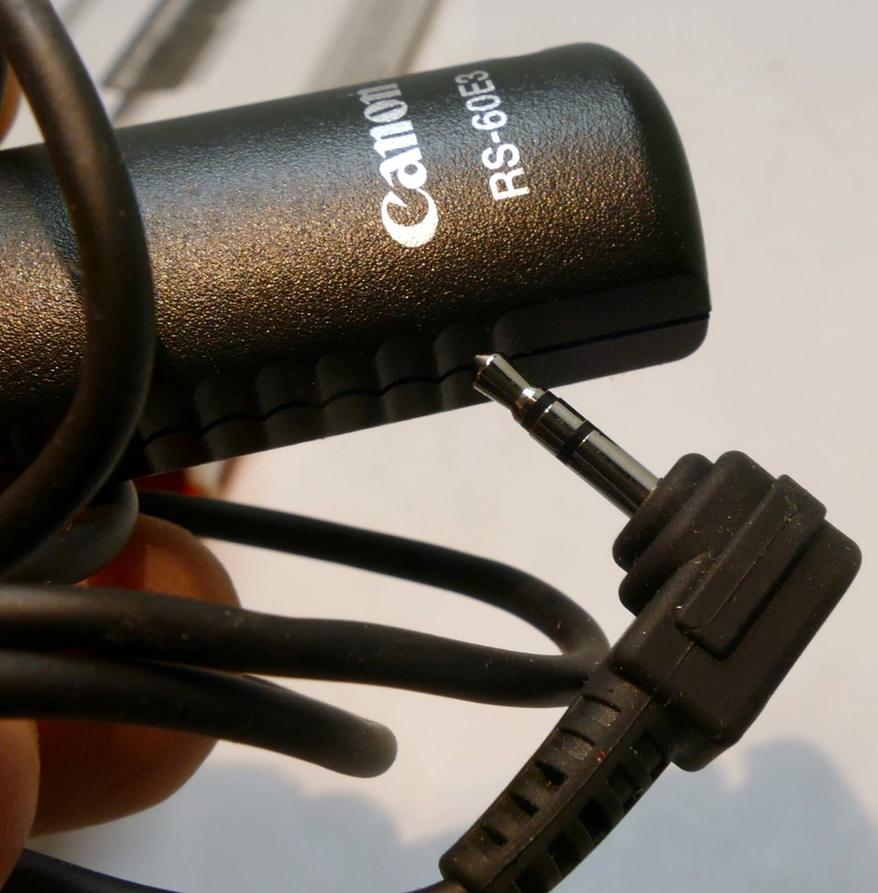 Canon Remote Switch RS-60 E3 wired shutter release - OEM Genuine