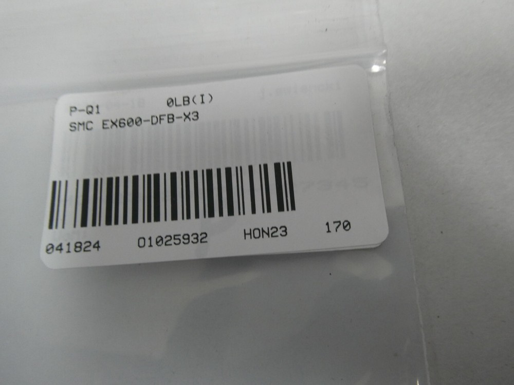 Smc EX600-DFB-X3 Dig Frequency Counter 24v-dc