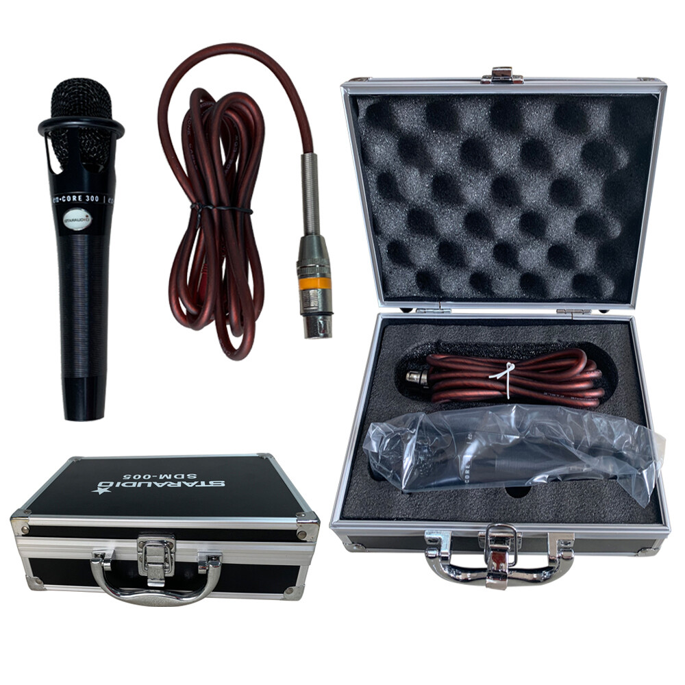 Wired Handheld Microphone Cardioid Elecrect Condense Complete Mic For Live Chat