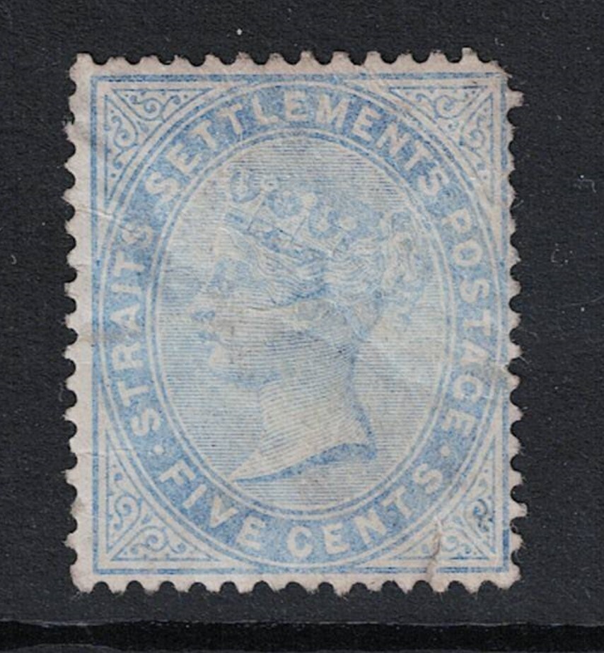 Straits Settlements SG# 65 Mint Hinged / Gum Thin & Minor Gum Creasing - S20275
