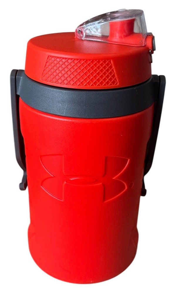 Under Armour Red 64oz Thermos Great Pre-Owned Condition