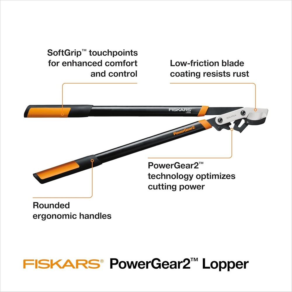 Fiskars 32-inch pruning shears for pruning trees