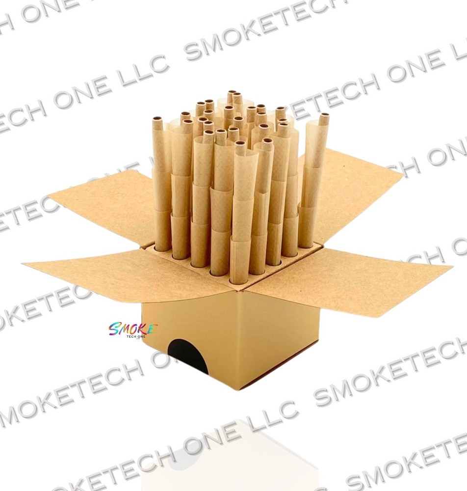 RAW Classic Ethereal 1 1/4 Pre-Rolled Cones – 75 Count Box