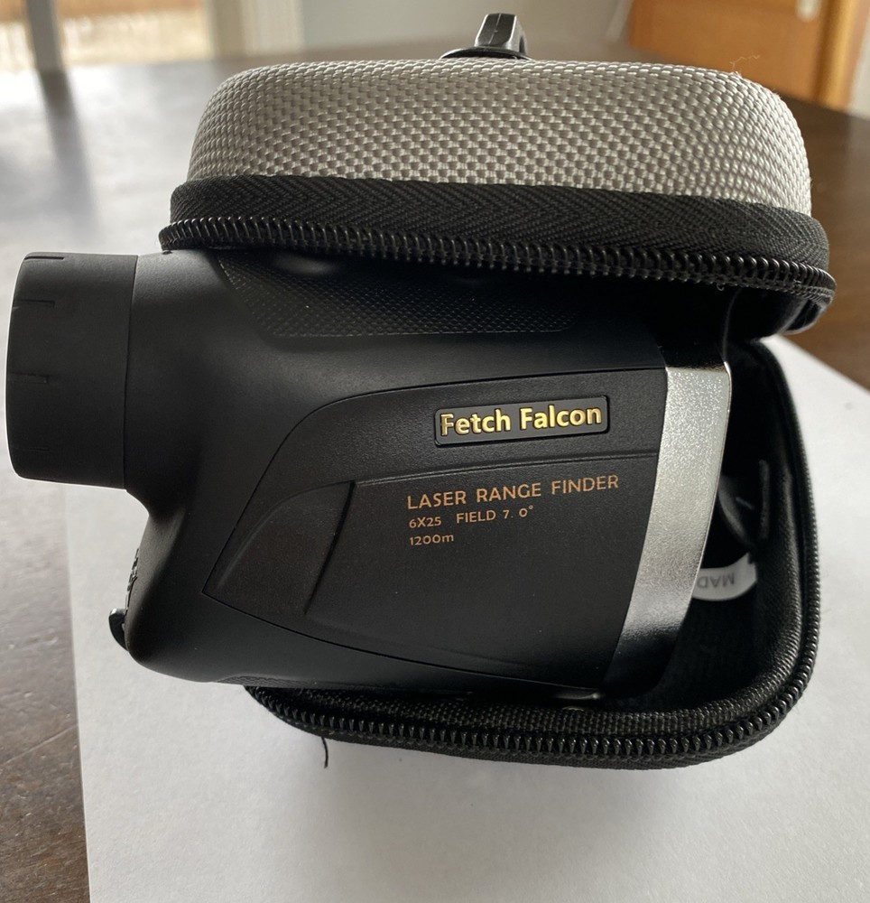 Fetch Falcon LCD Golf Rangefinder , Slope Mode w/ Pole Flag Locking Vibration