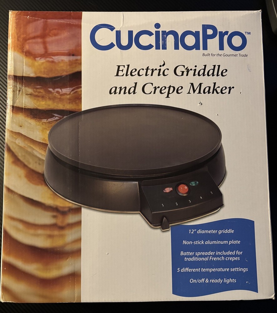 CUCINA PRO Crepe Maker & Griddle