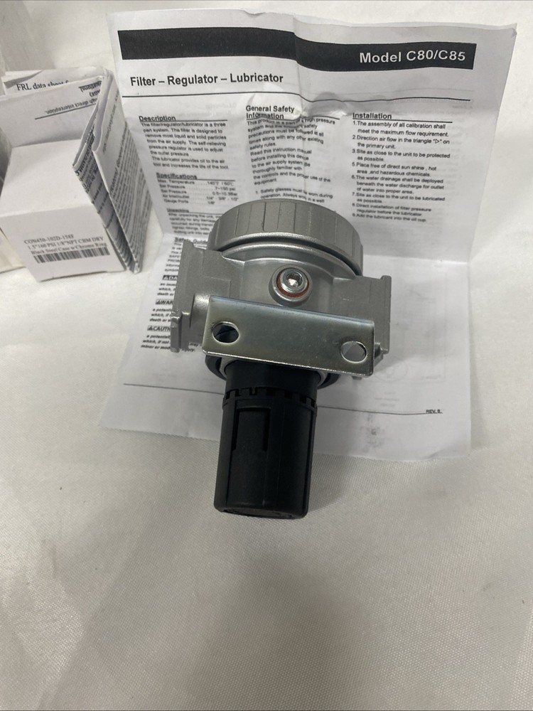 NEW THB C80/C85 AIR FILTER-REGULATOR-LUBRICATOR