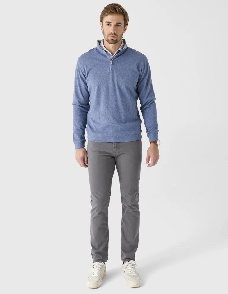 NWT Peter Millar Crown Men's Comfort Quarter-Zip (Small)