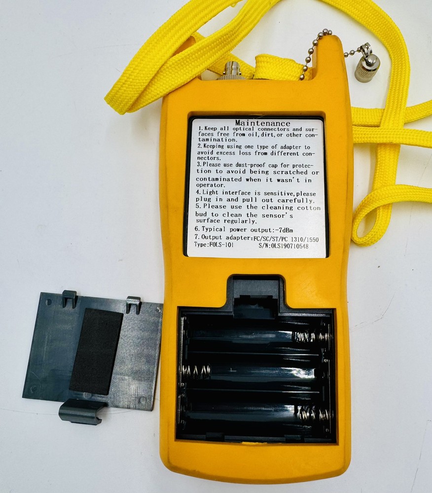 Handheld Optical Light Source Fiber Optical Light Source 850/1300/1310/1550nm