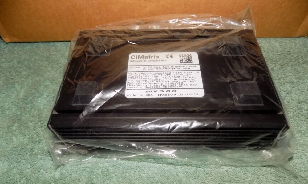 New RVSI Acuity CiMatrix MX360 ID Matrix Controller