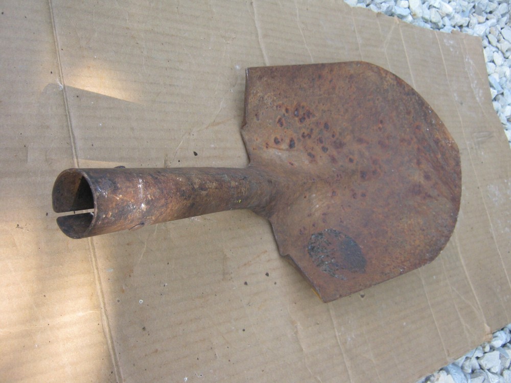 Metal Shovel no handle Rustic Original Vintage Primitive