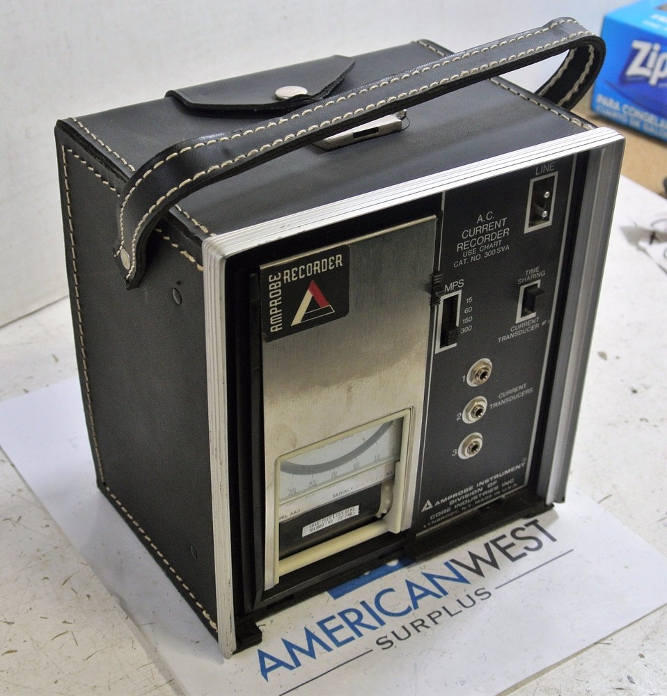AMPROBE Instrument 300 SVA AC Current Recorder with cables