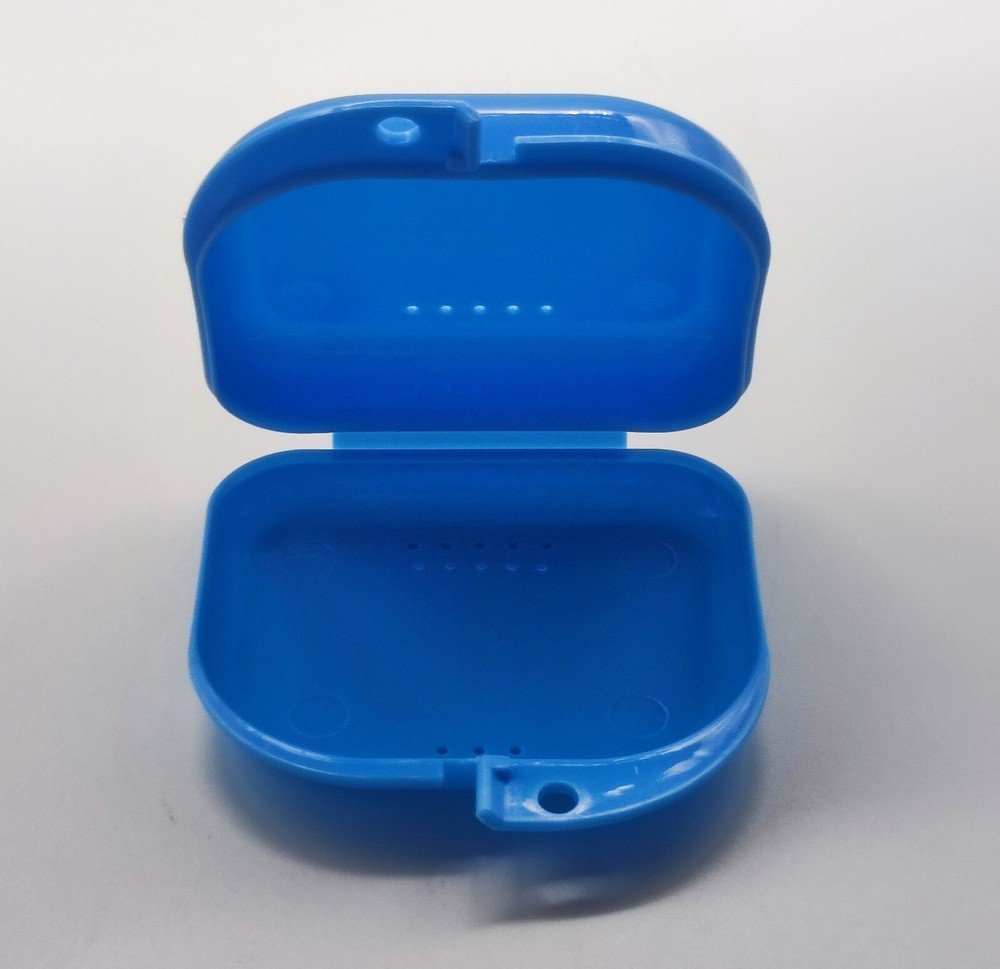 6 Pcs Dental Retainer Denture Box Case Orthodontic Storage Container Colors