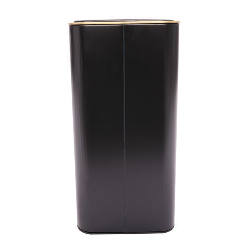 12L Bathroom Trash Can Carbon Steel Step On Kitchen Garbage Bin Step Trash Bin