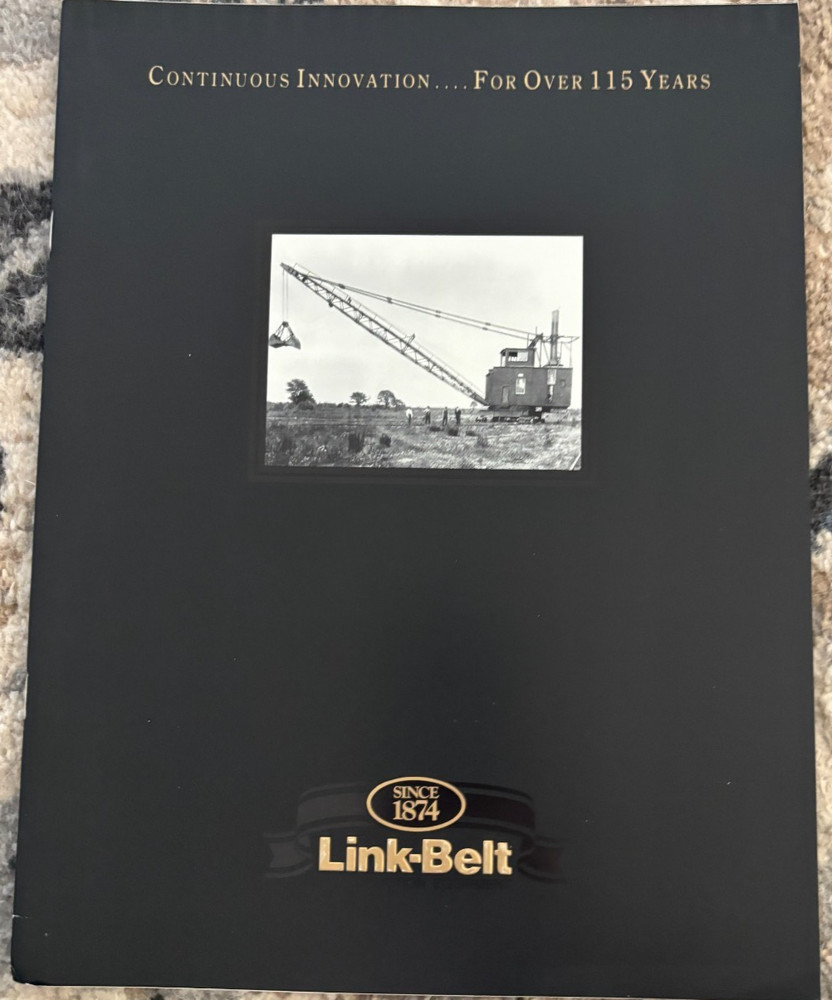 Link Belt 115 Year History Brochure AMIL25