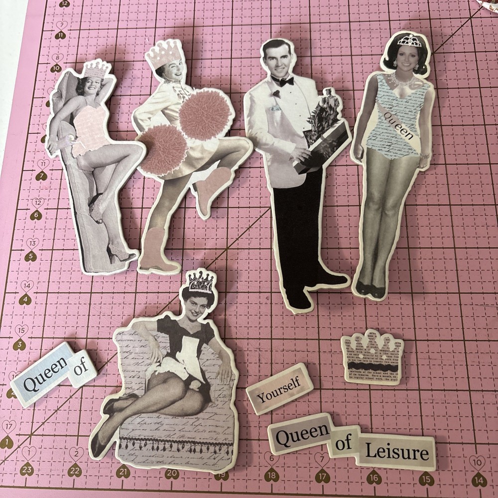 Dimensional Ephemera "QUEEN" 9pieces