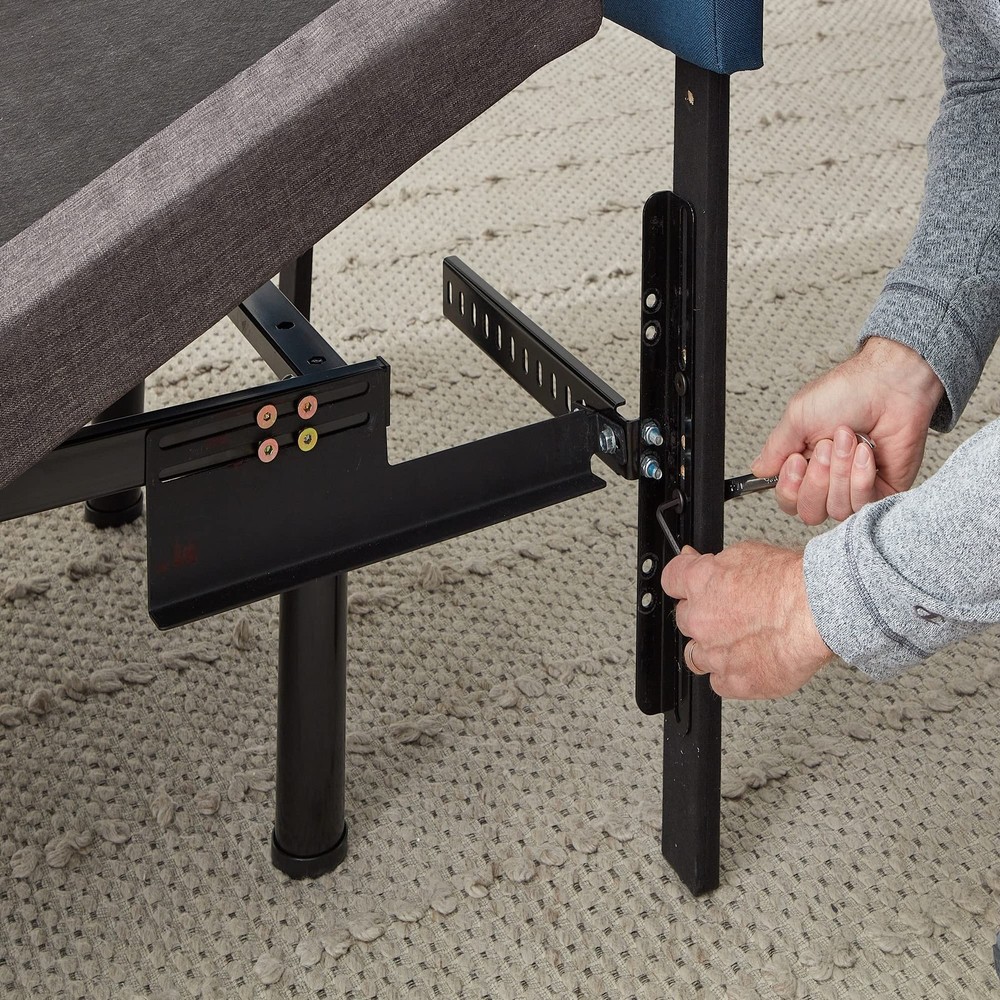 Lucid L150/L300 Adjustable Base Headboard Brackets - Durable and Stable Headb...