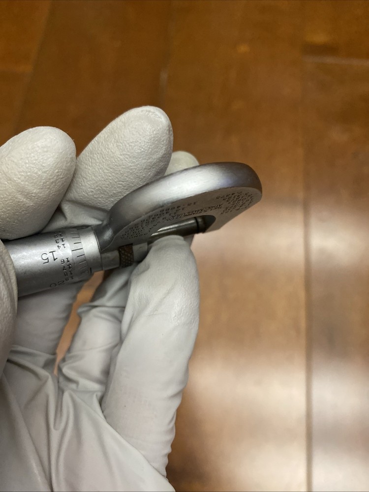 L.S. Starrett 232 Outside Micrometer