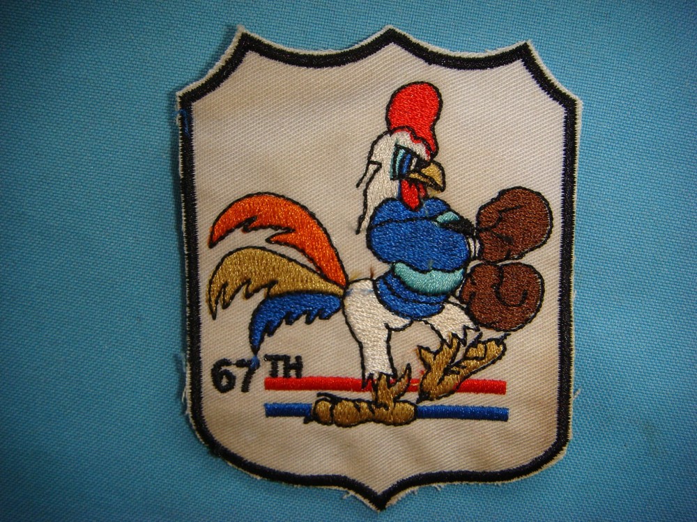 VIETNAM WAR PATCH, US 67th TACTICAL FIGHTER SQUADRON