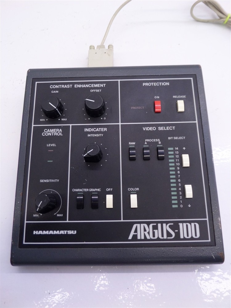Hamamatsu Argus-100 Camera Control Panel with Mouse