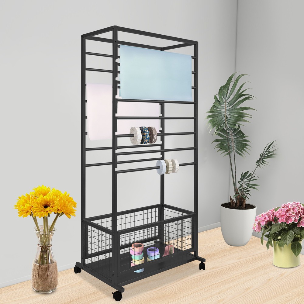 16-Layer Ribbon Display Rack Organizer Rack Storage Shelf Multi-Tier Organizer