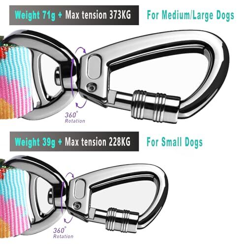 Tactical Dog Leash Heavy Duty for Medium Large Dogs, 4 Medium / Large Daisy