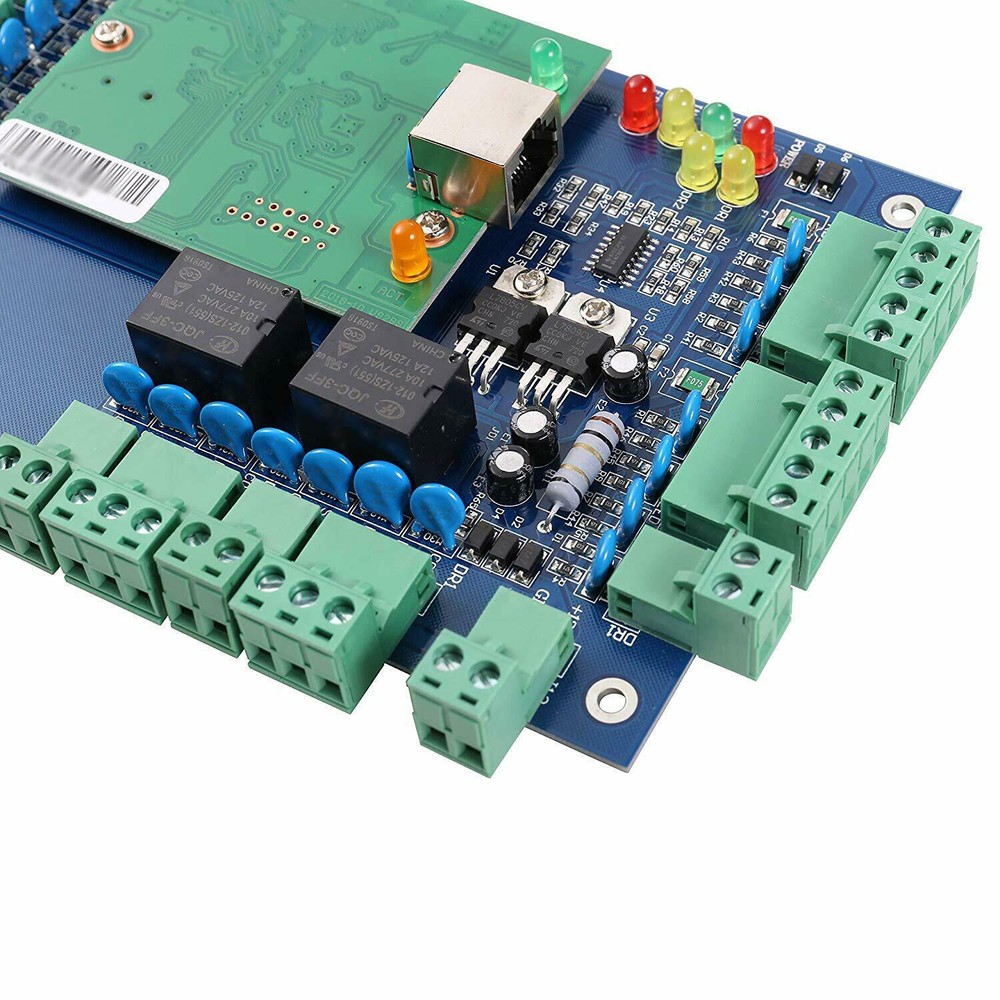 2 Door 4 Reader TCP/IP Professional Board Panel Access Control Metal Box + Power