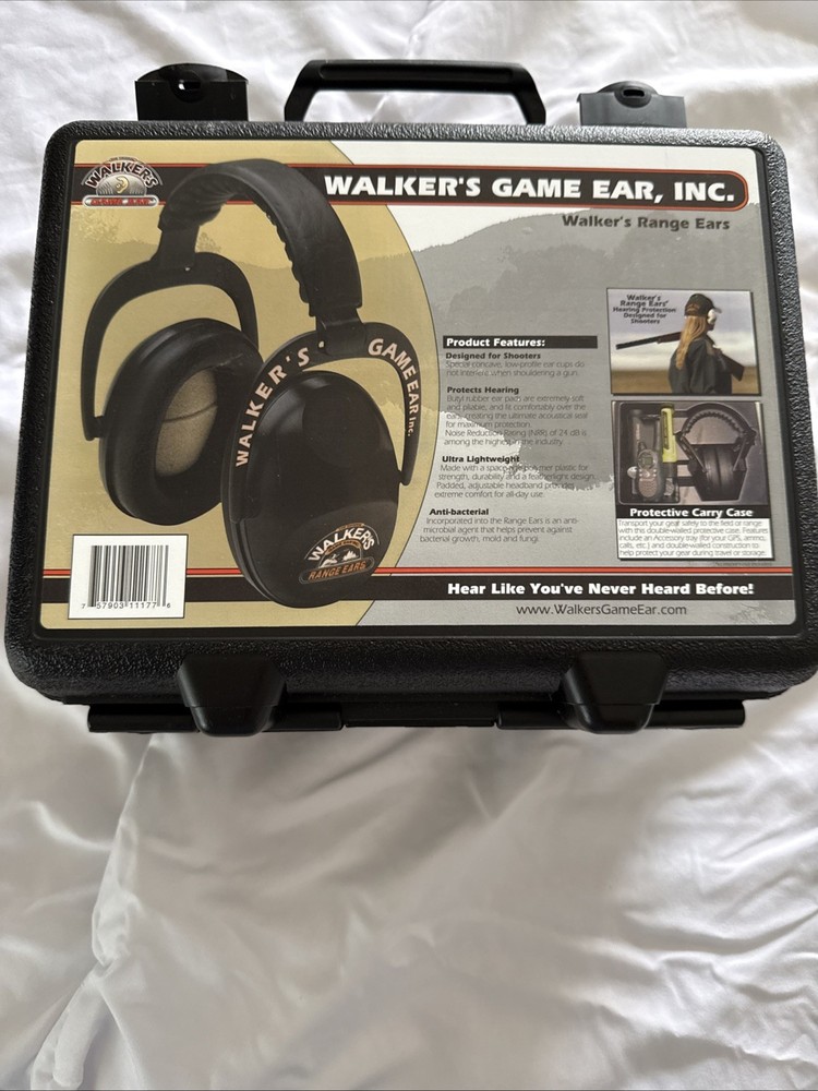 Walker's Game Ear Range Earmuffs - Pre Owned