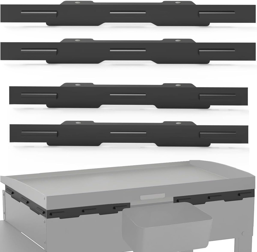 4 Pack 36 Inch Magnetic Griddle Wind Guards for Blackstone Griddle Accessories