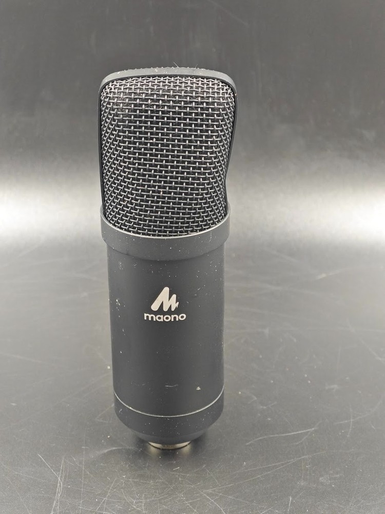 Maono Microphone Black Used Working