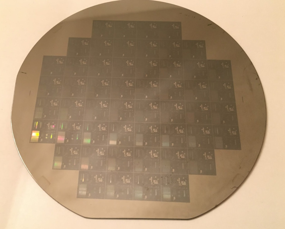 4" Unknown SIL1 Silicon Wafer 1980s Extremely Rare