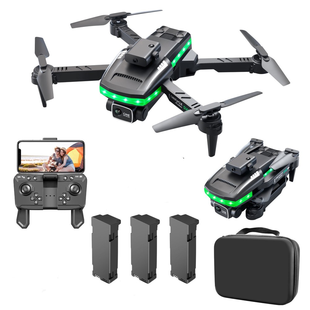 S162 RC Drones Dual Cameras Headless Mode 3pc Battery