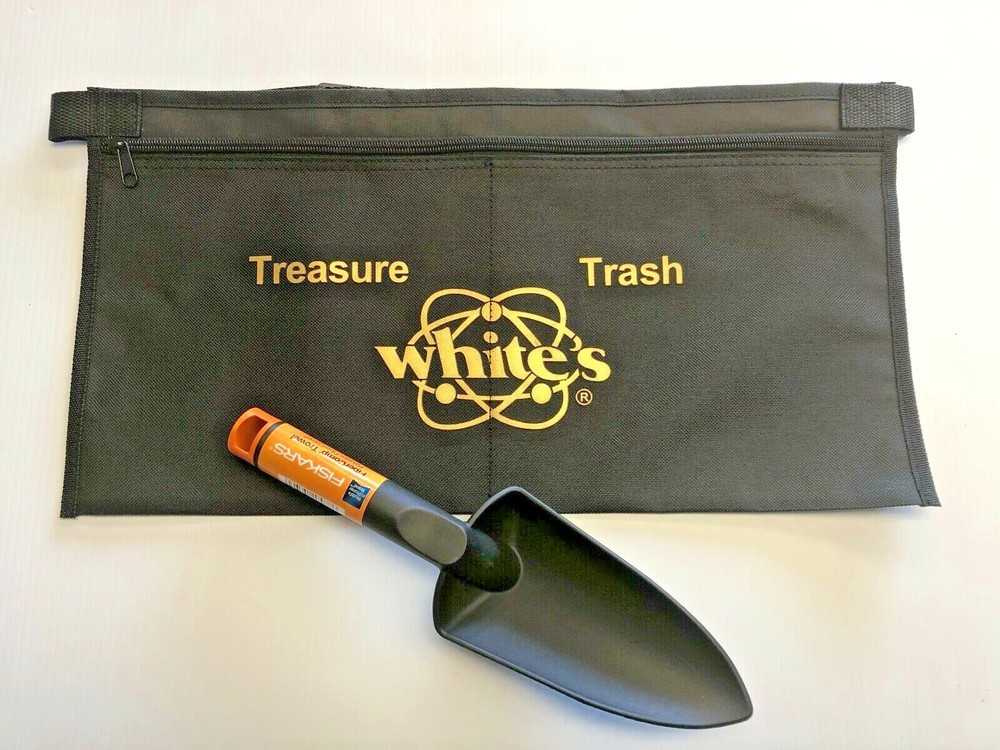 Metal Detecting Digging Kit w/ Deluxe Apron & Digger