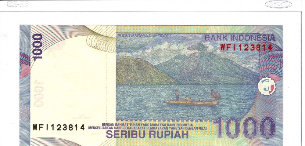 Indonesia 1,000 Rupiah 2012 UNC WFI123814