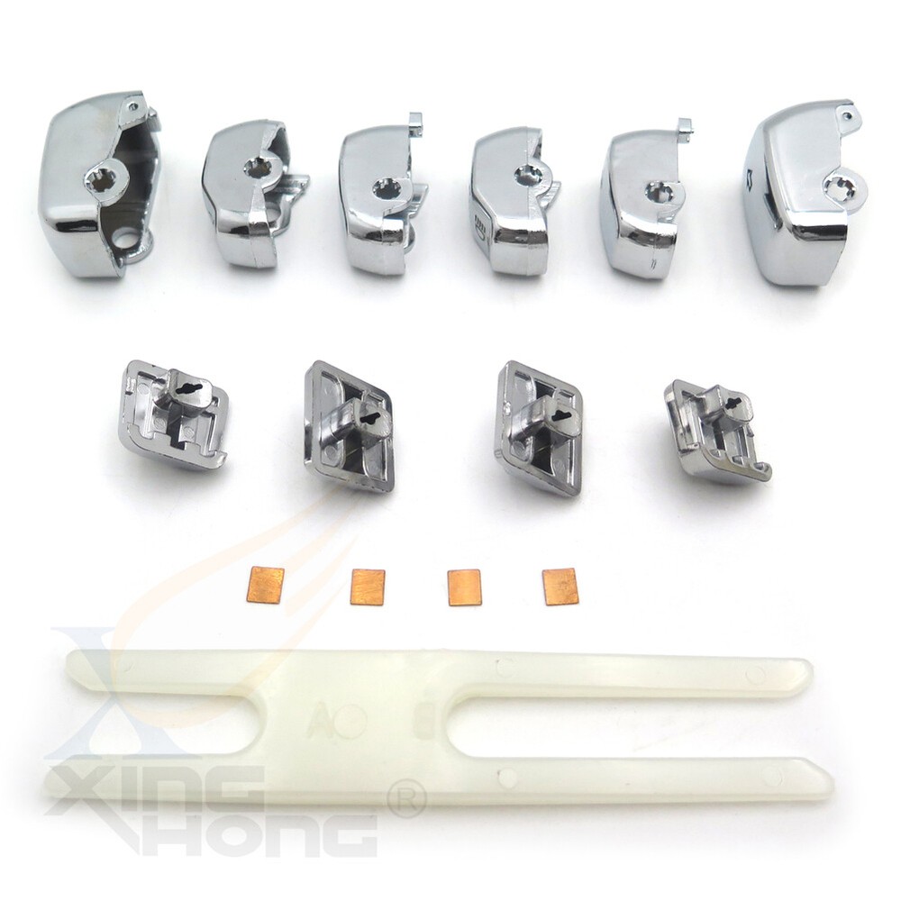 Hand Control Switch Cover Housing Button Cap For 96 - 2013 Harley Electra Glide