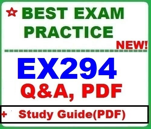 EX294 (RHCE) Red Hat Enterprise Linux 8- BEST EXAM Q&A +2 GUIDES -Update 2024!
