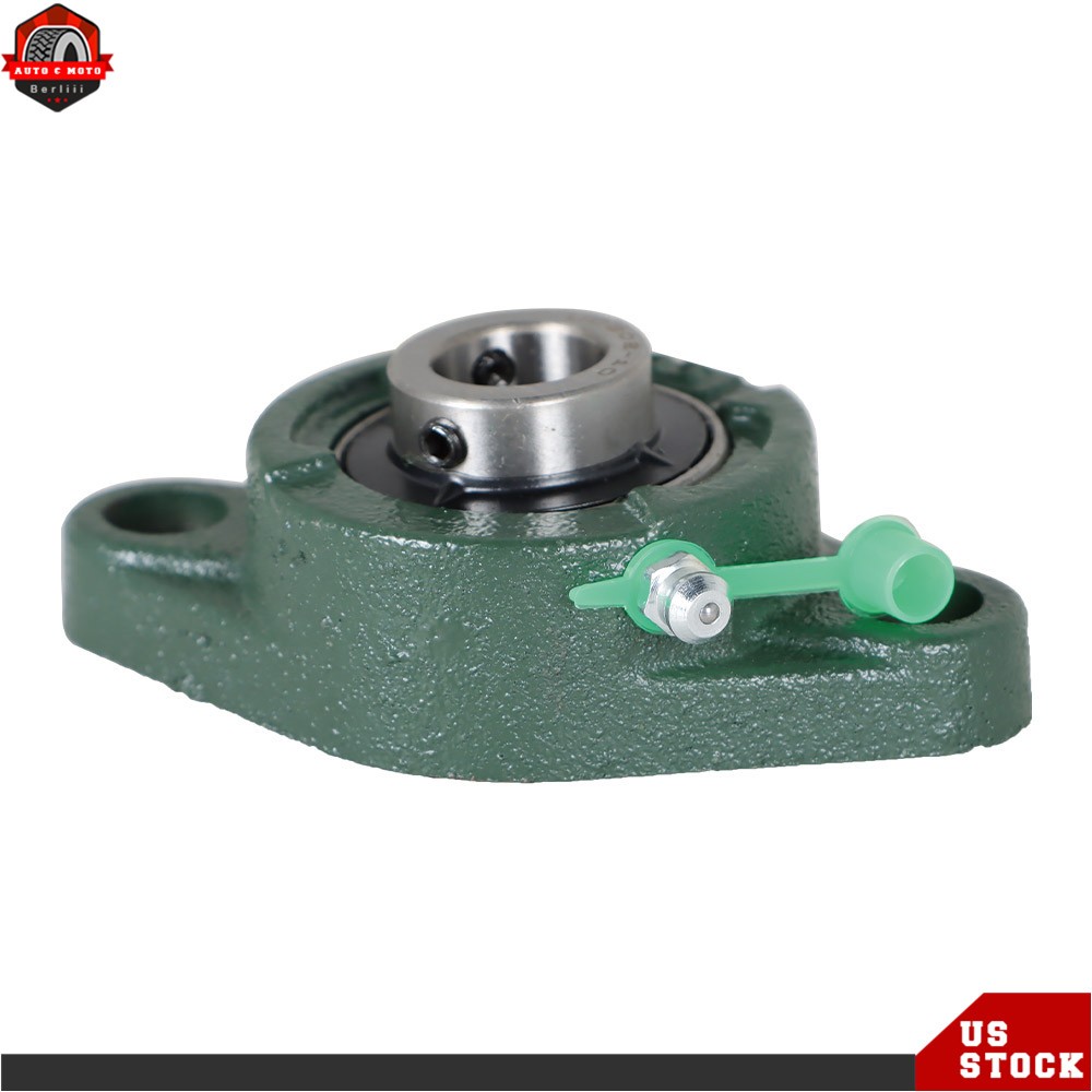 10Pack 5/8Inch Bore UCFL202-10 2 Bolt Solid Base Pillow Block Flange Bearing