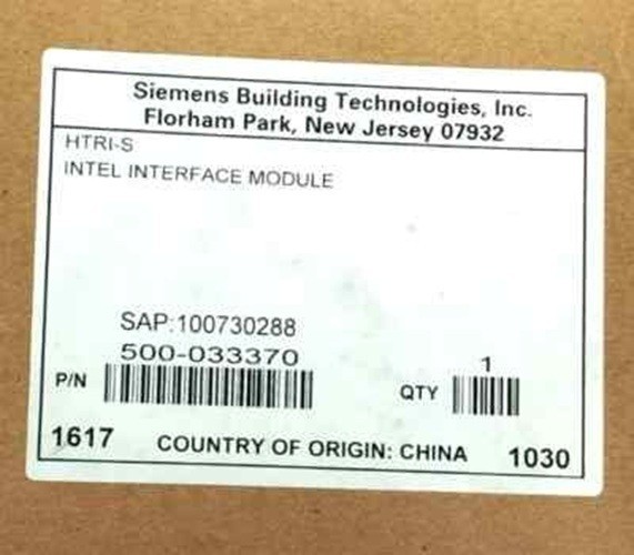 Siemens HTRI-S Intel Interface Module USA STOCK