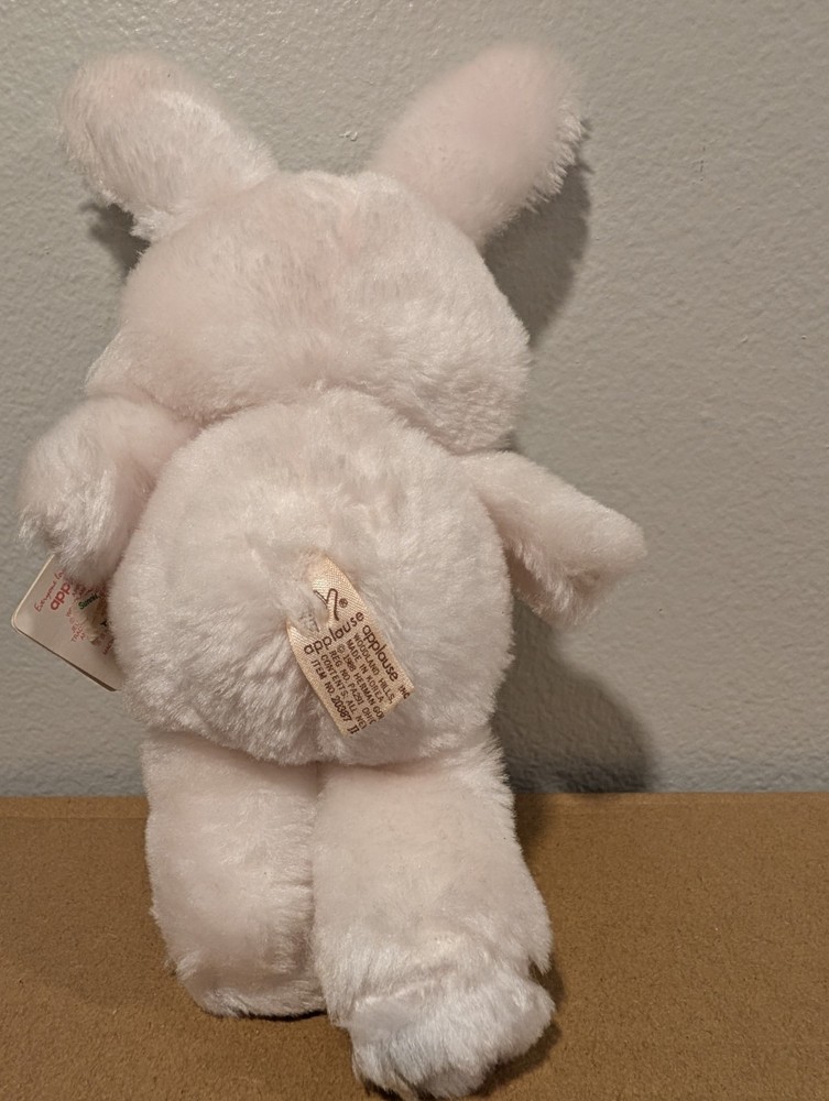 Jelly Belly plush White Bunny Rabbit Easter jellybean