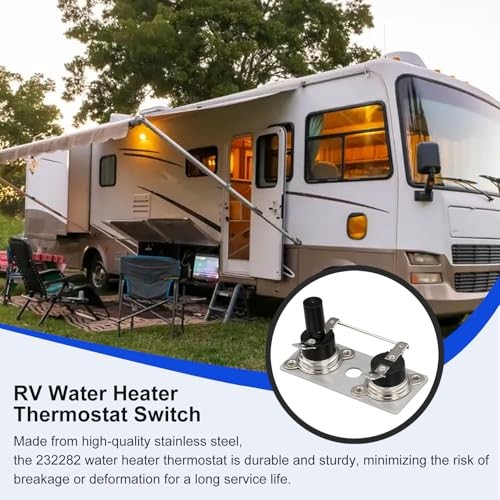 232282 RV Water Heater Thermostat Switch for Suburban T-STAT 120 Volt Water