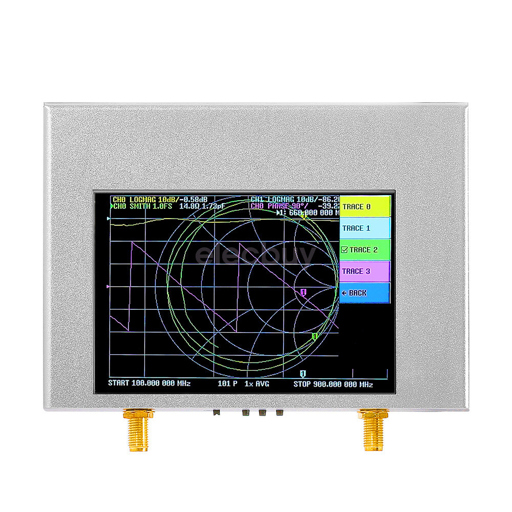 NanoVNA V2 Plus4 50kHz-4GHz Vector Network Analyzer Antenna Analyzer RF Demo Kit