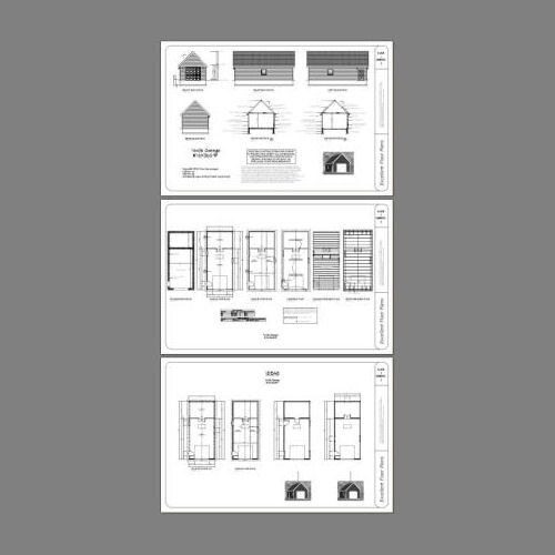 16x36 1-Car Garage -- 576 sq ft -- PDF Floor Plan -- Model 9F