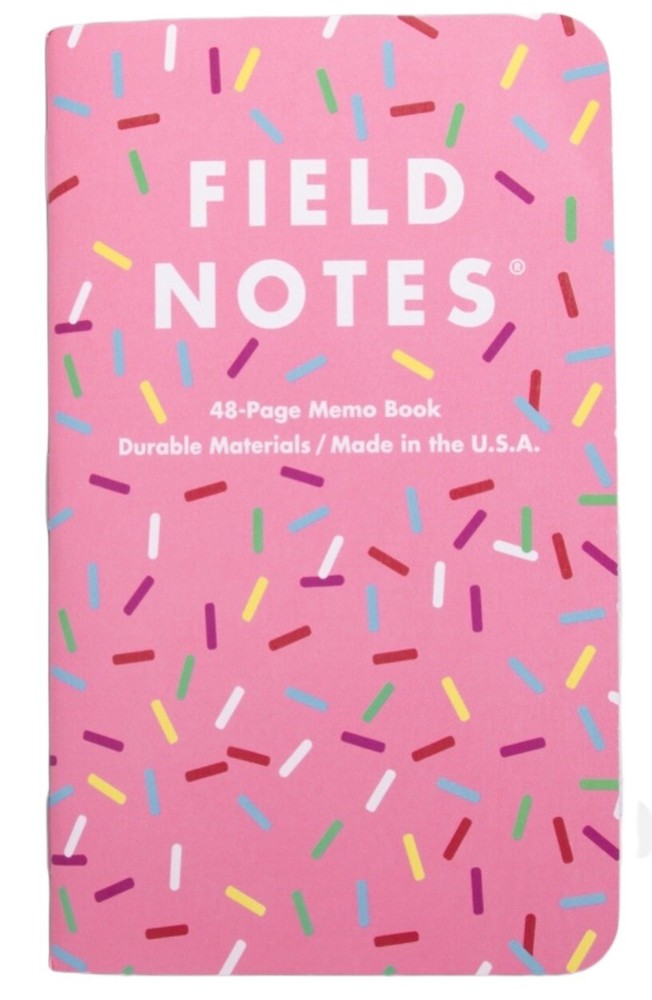 Field Notes Dessert Warrior Blade HQ 3 Pack Exclusive 48 Pages
