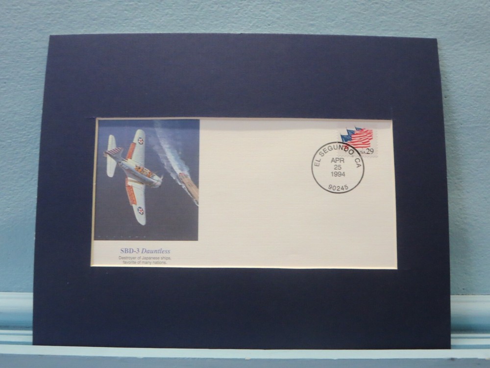 Honoring the World War II SBD-3 Dauntless Dive Bomber  & Commemorative Cover