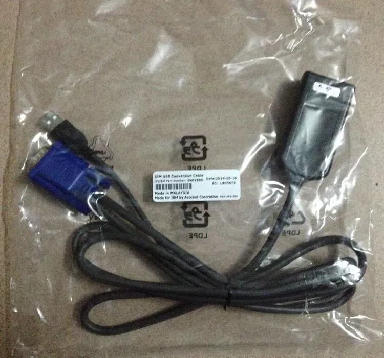 IBM USB KVM Switch Conversion Cable Adapter Module SIM POD 39M2899 39M2909
