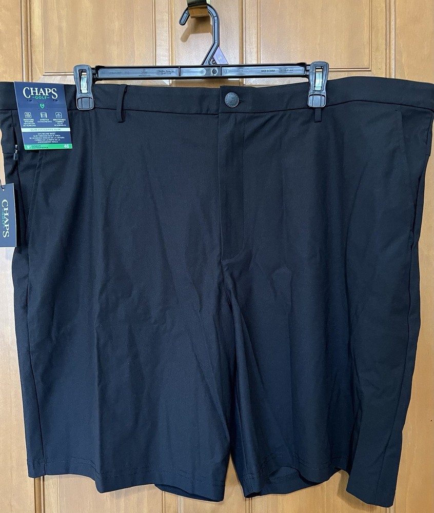 Chaps Mens Golf Shorts, Size 46, NWT